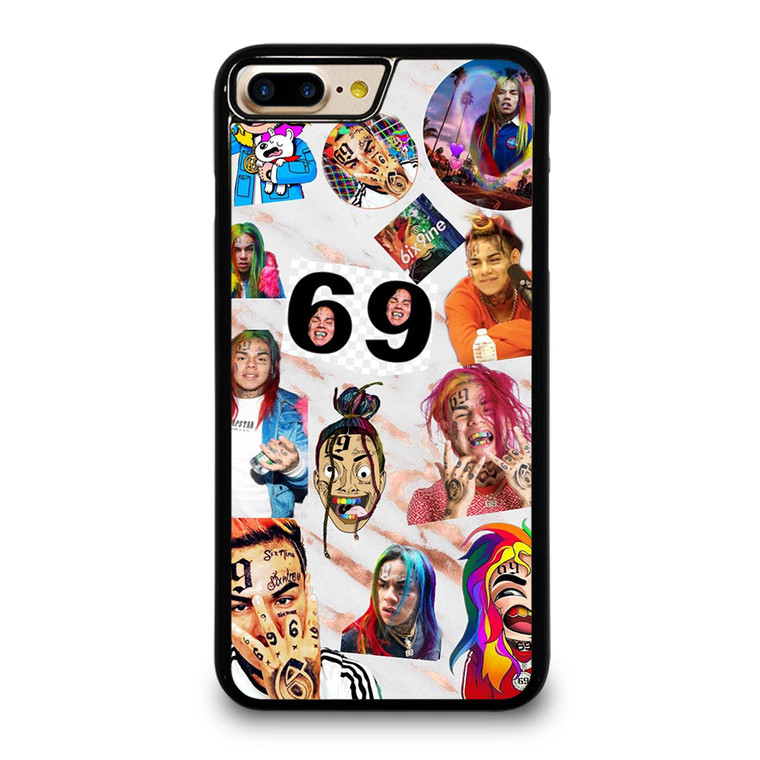 6IX9INE RAPPER COLLAGE iPhone 7 / 8 Plus Case Cover