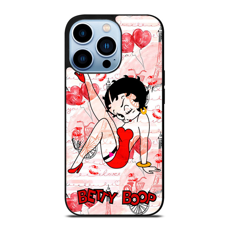 BETTY BOOP LOVE iPhone 13 Pro Max Case Cover