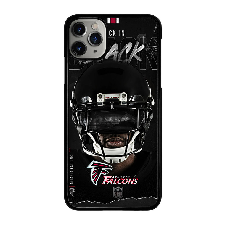 ATLANTA FALCONS BLACK iPhone 11 Pro Max Case Cover