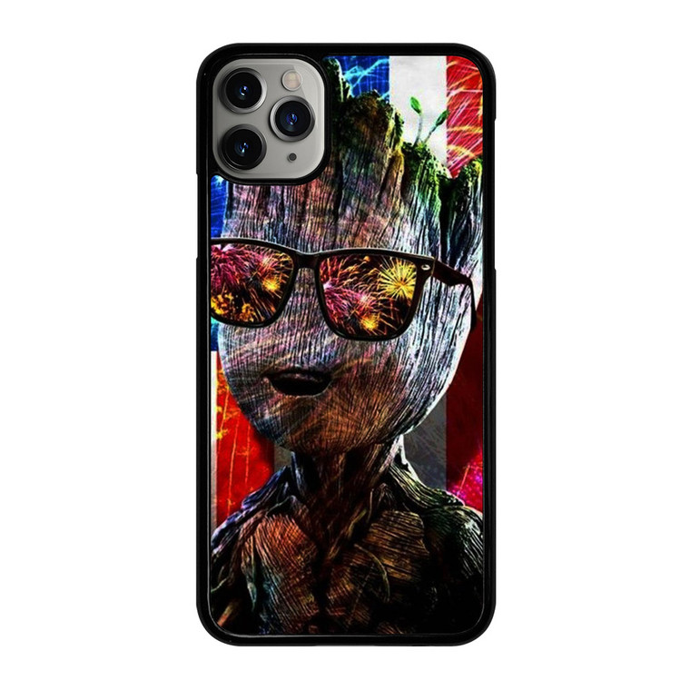 BABY GROOT AMERICAN iPhone 11 Pro Max Case Cover