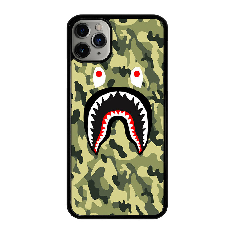 BAPE SHARK CAMO 2 iPhone 11 Pro Max Case Cover