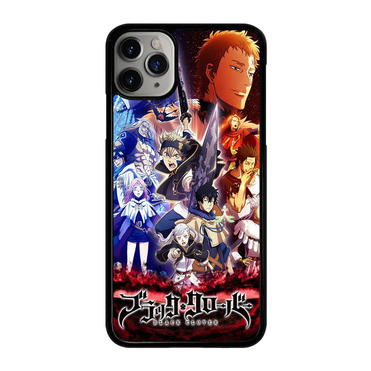 BLACK CLOVER CHARACTERS iPhone 11 Pro Max Case Cover