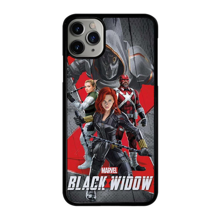 BLACK WIDOW AVENGERS HERO iPhone 11 Pro Max Case Cover