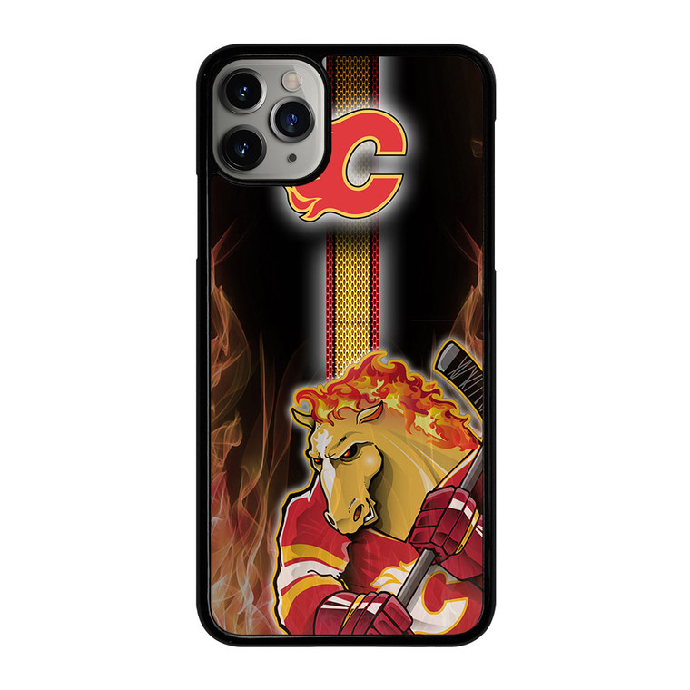 CALGARY FLAMES MASCOT iPhone 11 Pro Max Case Cover
