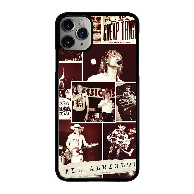 CHEAP TRICK BAND COLLAGE iPhone 11 Pro Max Case Cover