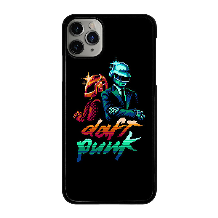 DAFT PUNK 8 BIT iPhone 11 Pro Max Case Cover