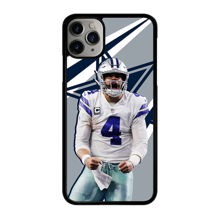 DAK PRESCOTT COWBOYS 4 iPhone 11 Pro Max Case Cover