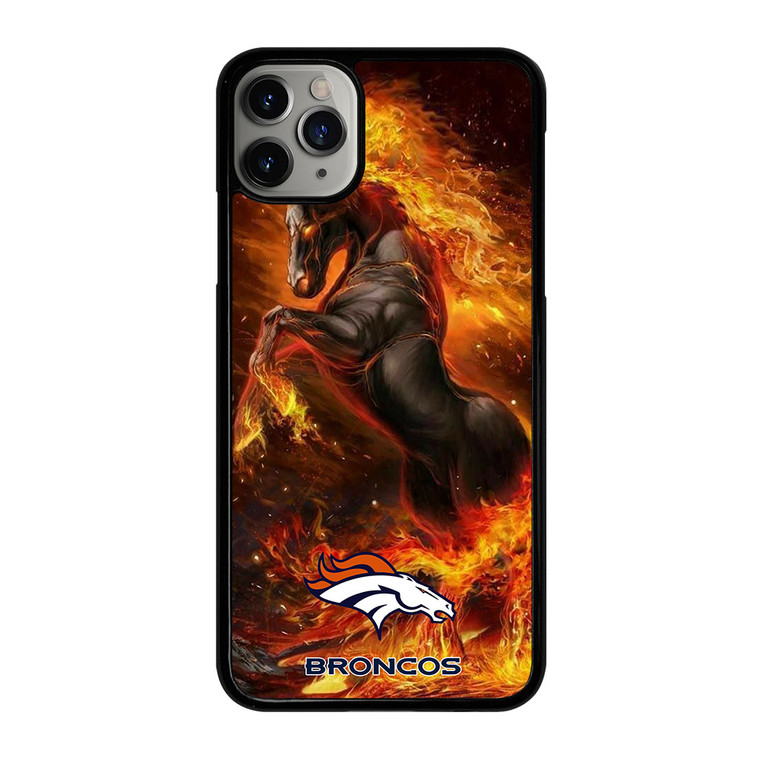 DENVER BRONCOS HORSE iPhone 11 Pro Max Case Cover