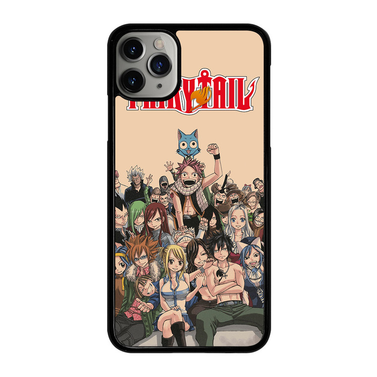 FAIRY TAIL ANIME CHARACTER iPhone 11 Pro Max Case Cover