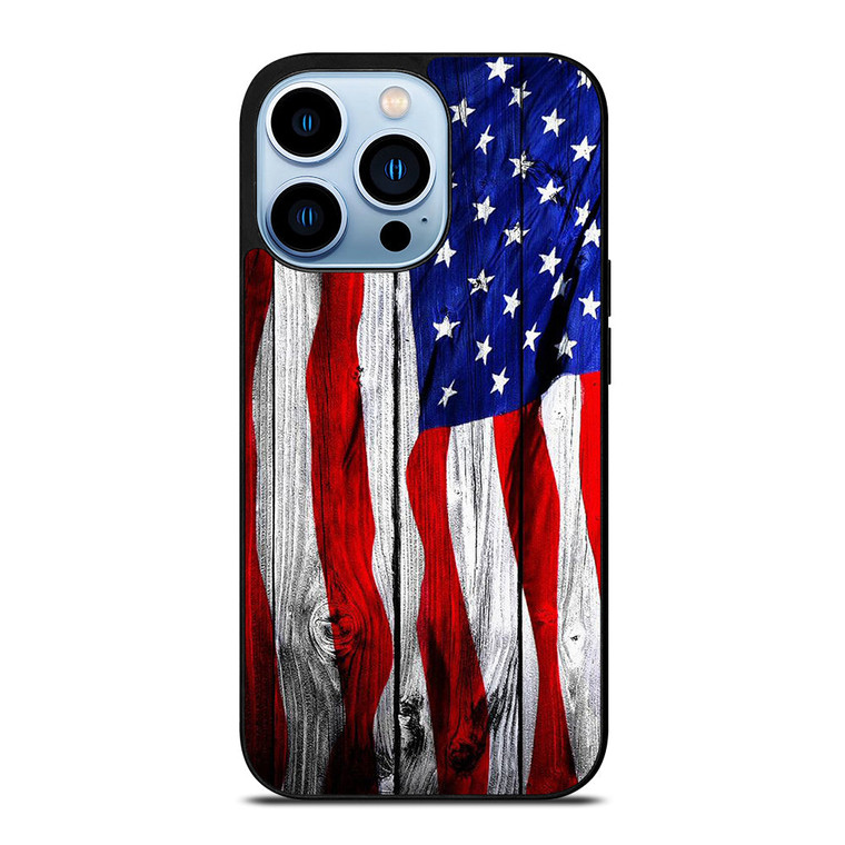 AMERICAN WOODEN iPhone 13 Pro Max Case Cover