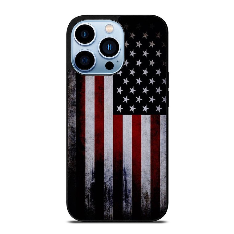 AMERICAN FLAG ART iPhone 13 Pro Max Case Cover