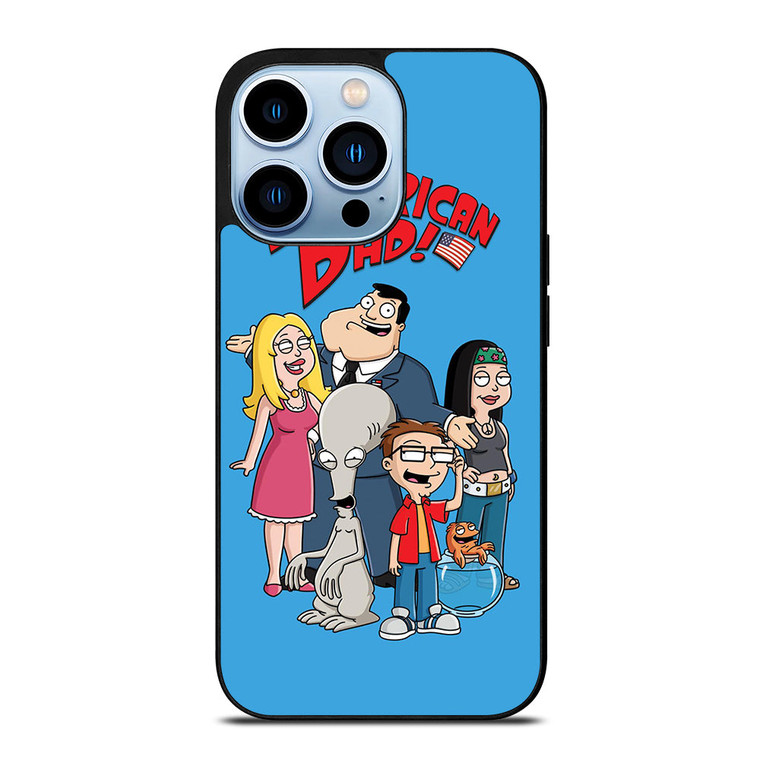 AMERICAN DAD CARTOON iPhone 13 Pro Max Case Cover