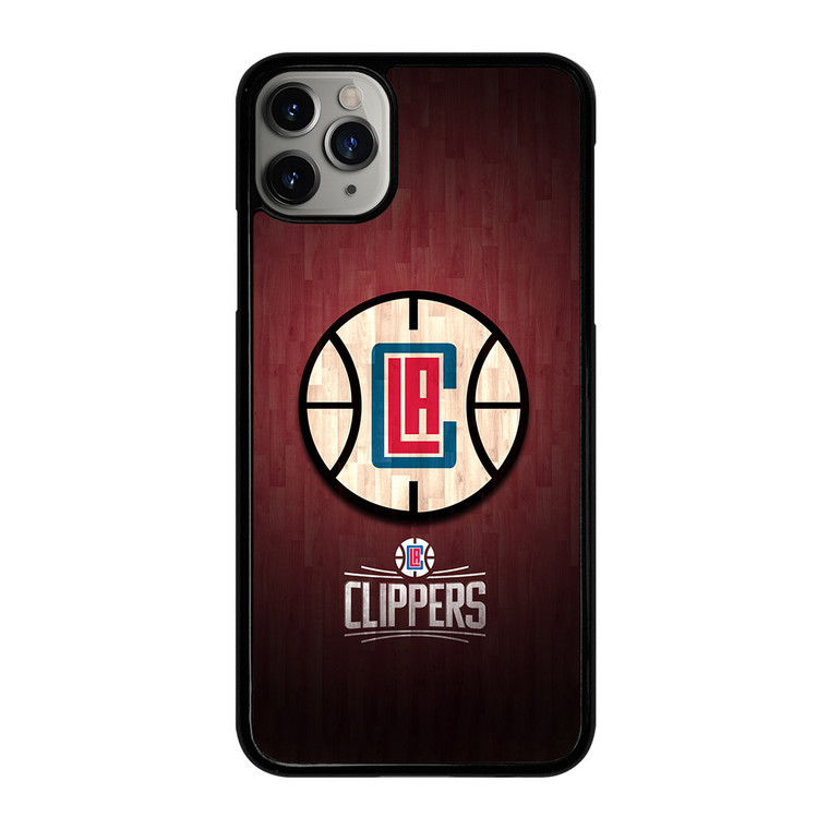 LOS ANGELES CLIPPERS WOODEN LOGO iPhone 11 Pro Max Case Cover