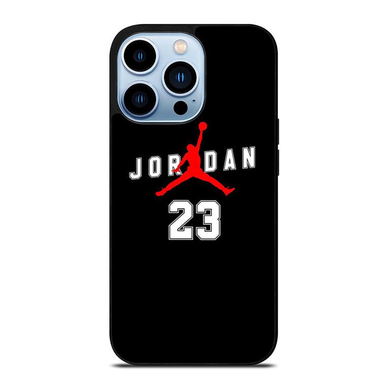 AIR JORDAN BLACK iPhone 13 Pro Max Case Cover