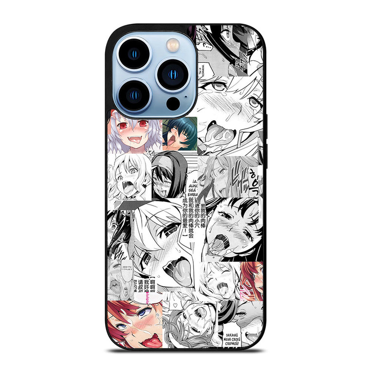 AHEGAO FACE ANIME 2 iPhone 13 Pro Max Case Cover