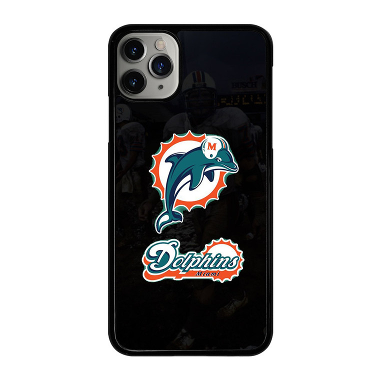 MIAMI DOLPHINS NFL ICON 1 iPhone 11 Pro Max Case Cover