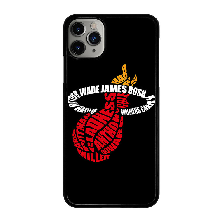 MIAMI HEAT LOGO iPhone 11 Pro Max Case Cover