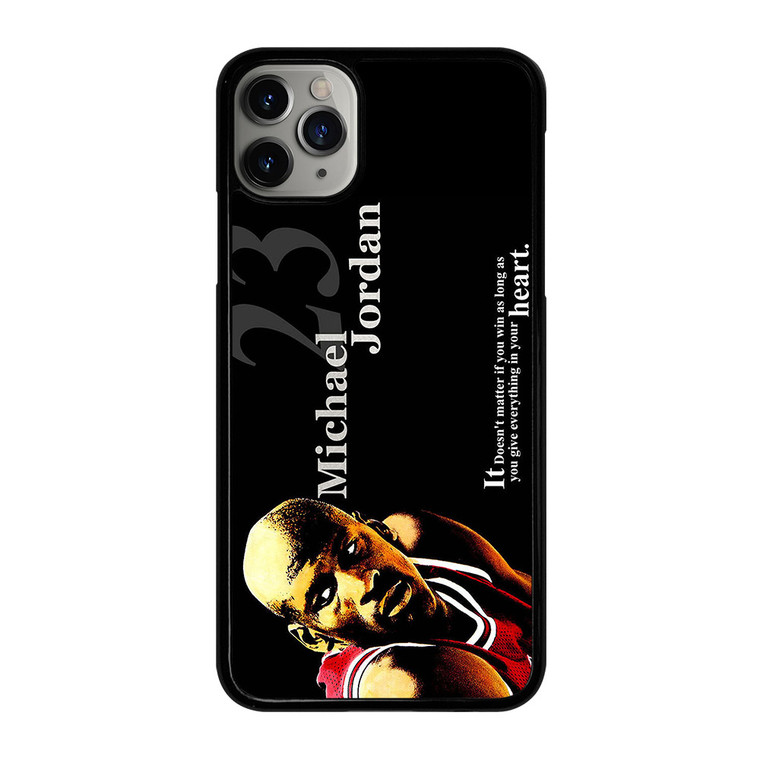 MICHAEL JORDAN 3 iPhone 11 Pro Max Case Cover