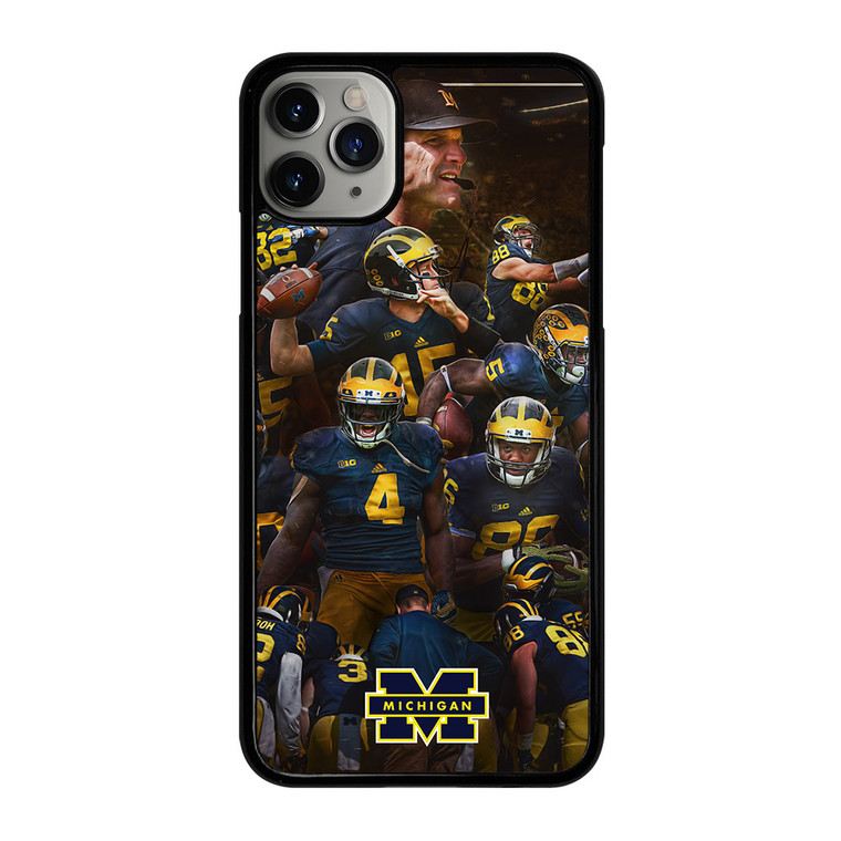 MICHIGAN WOLVERINES SQUAD iPhone 11 Pro Max Case Cover MICHIGAN WOLVERINES SQUAD iPhone 11 Pro Max Case Cover