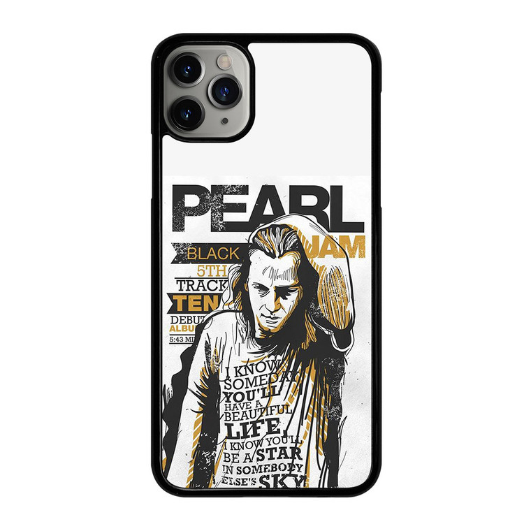 PEARL JAM ROCK BAND iPhone 11 Pro Max Case Cover