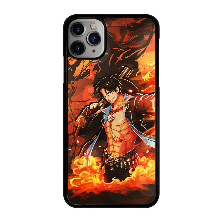 PORTGAS D ACE ONE PIECE iPhone 11 Pro Max Case Cover