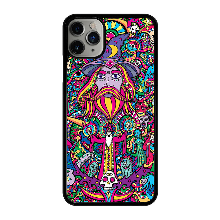 PSYCHEDELIC VISUALS WIZARD iPhone 11 Pro Max Case Cover
