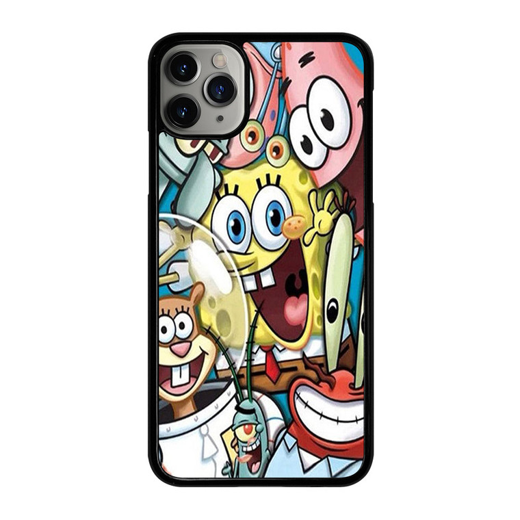 SPONGEBOB CHARACTER iPhone 11 Pro Max Case Cover