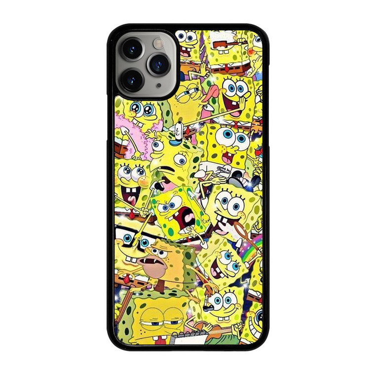 SPONGEBOB COLLAGE iPhone 11 Pro Max Case Cover SPONGEBOB COLLAGE iPhone 11 Pro Max Case Cover