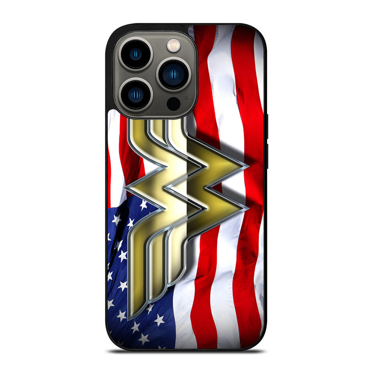 WONDER WOMAN AMERICAN iPhone 13 Pro Case Cover