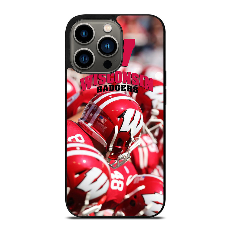 WISCONSIN BADGERS PRIDE iPhone 13 Pro Case Cover