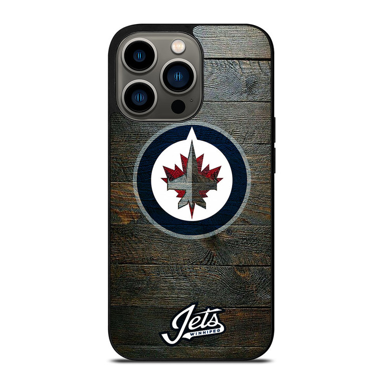 WINNIPEG JETS WOODEN iPhone 13 Pro Case Cover
