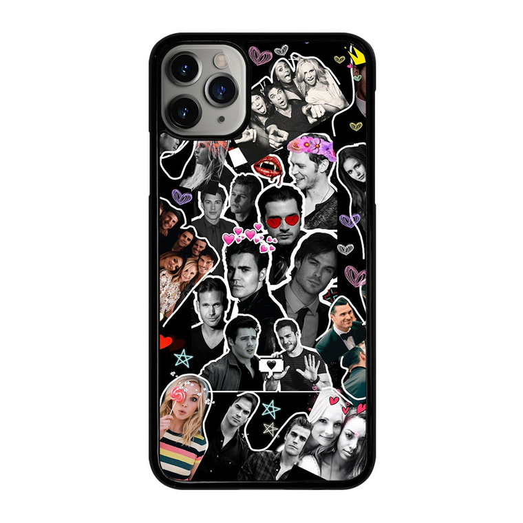THE VAMPIRE DIARIES COLLAGE iPhone 11 Pro Max Case Cover