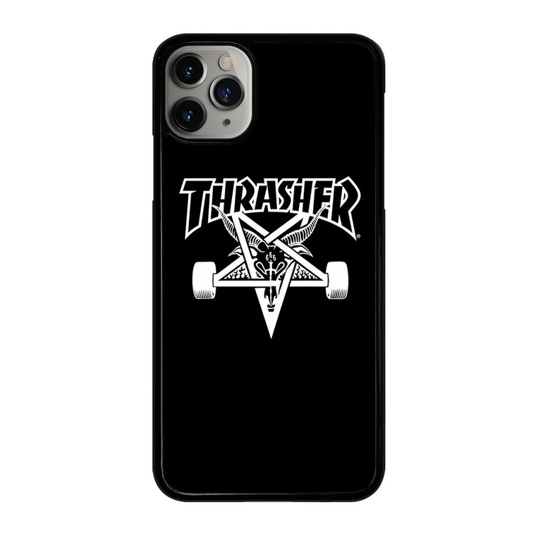THRASER SKATEBOARD BLACK iPhone 11 Pro Max Case Cover