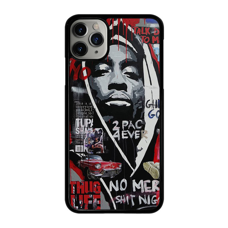 TUPAC 2PAC RAPPER 2 iPhone 11 Pro Max Case Cover
