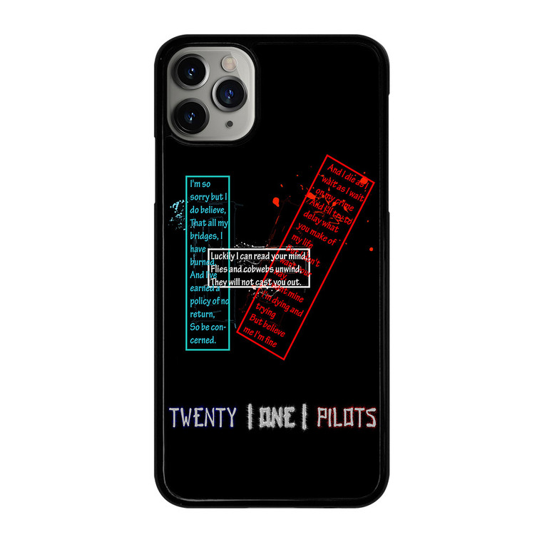 TWENTY ONE PILOTS LOGO iPhone 11 Pro Max Case Cover