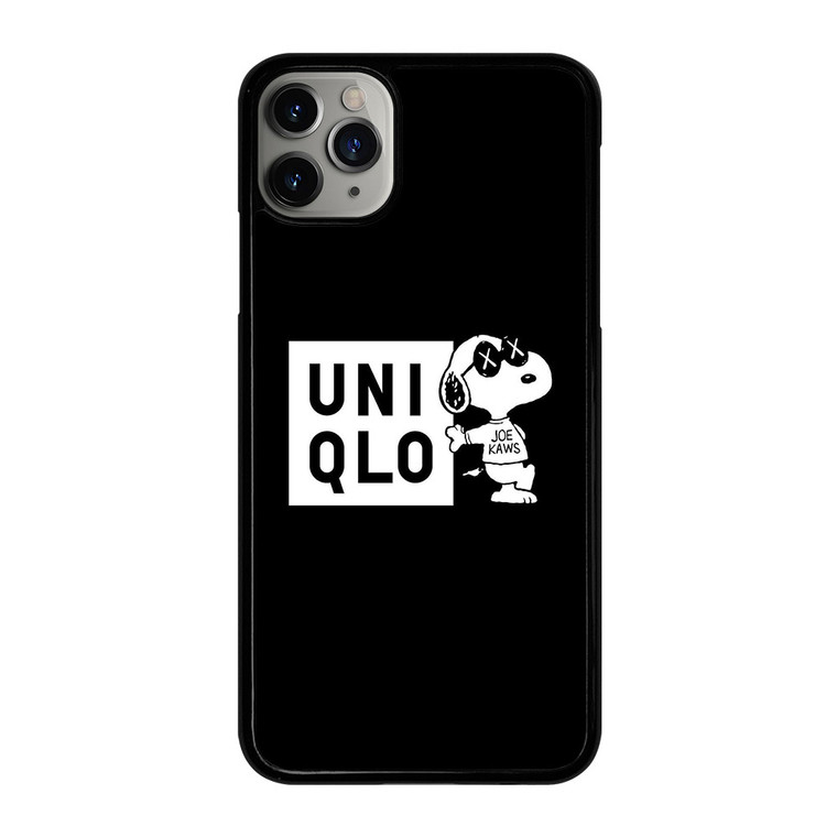 UNIQLO SNOOPY LOGO iPhone 11 Pro Max Case Cover