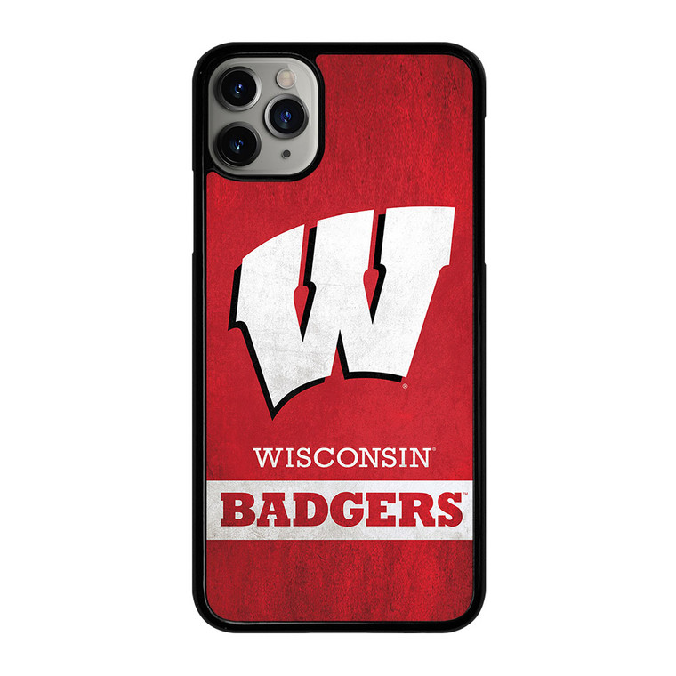 WISCONSIN BADGERS 3 iPhone 11 Pro Max Case Cover