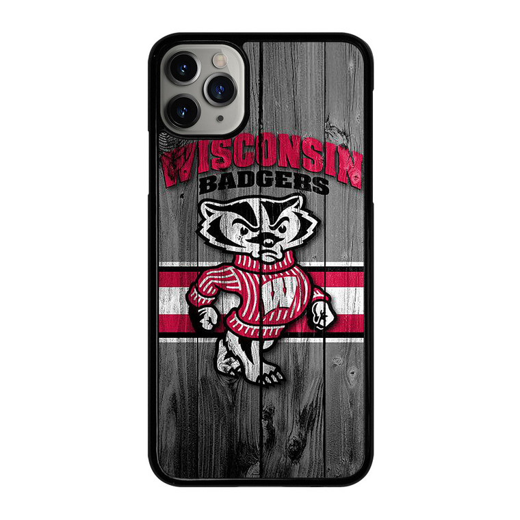 WISCONSIN BADGERS LOGO iPhone 11 Pro Max Case Cover