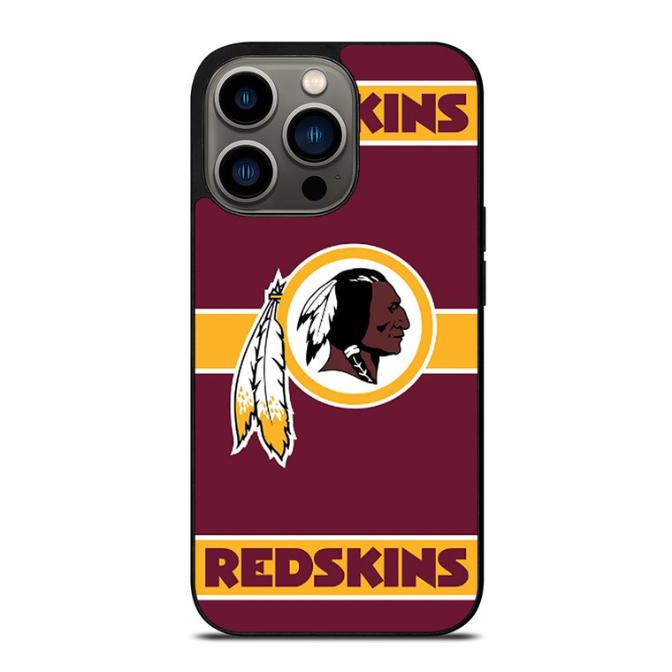 WASHINGTON REDSKINS STRIPE iPhone 13 Pro Case Cover