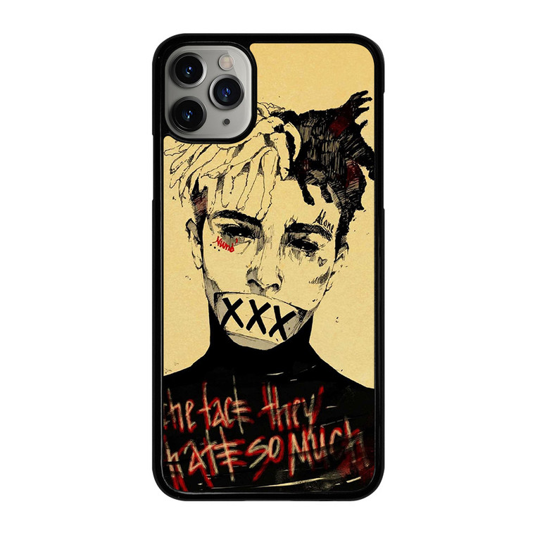 XXXTENTACION RAPPER FACE iPhone 11 Pro Max Case Cover