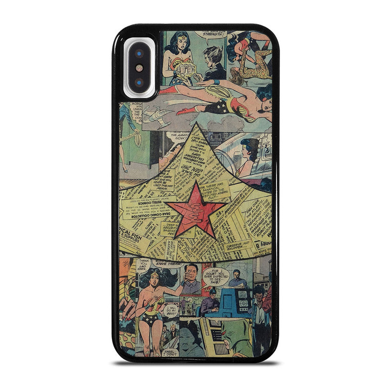 WONDER WOMAN LOGO ART iPhone X / XS Case Cover