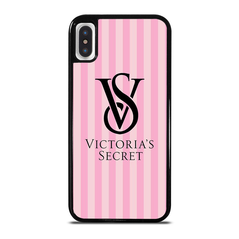 VICTORIA'S SECRET STRIPE LOGO iPhone X / XS Case Cover