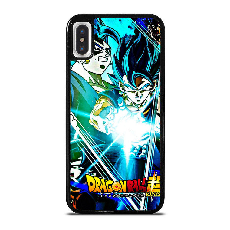 VEGITO BLUE SUPER SAIYAN COLLAGE iPhone X / XS Case Cover