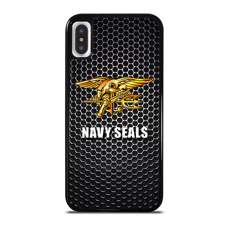 US NAVY SEAL METAL iPhone X / XS Case Cover