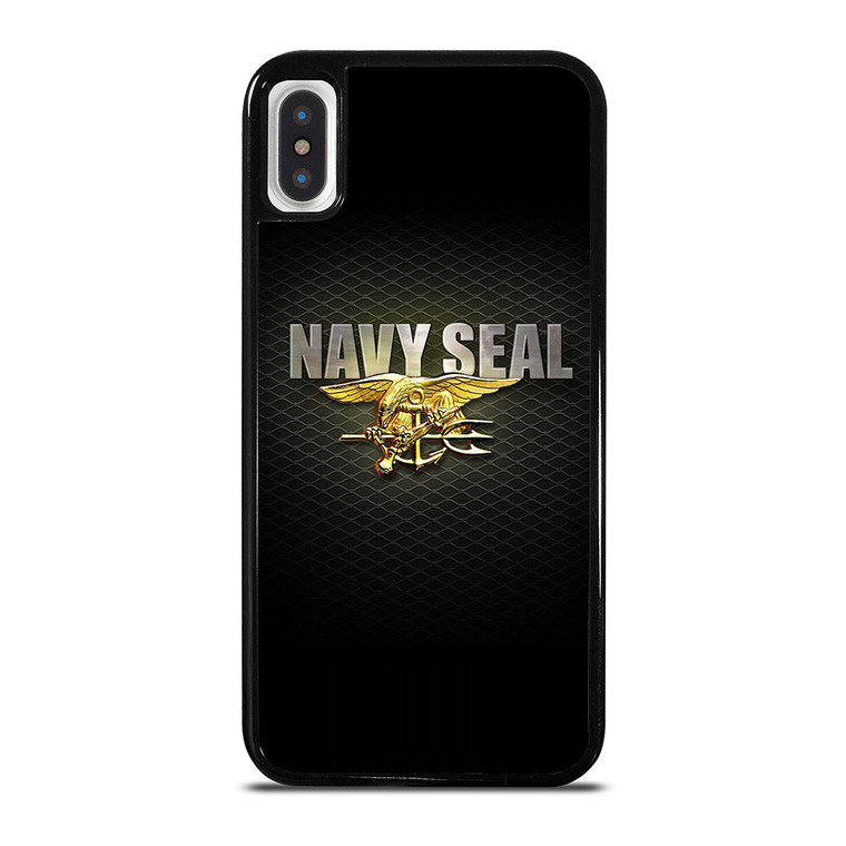 US NAVY SEAL METAL LOGO iPhone X / XS Case Cover US NAVY SEAL METAL LOGO iPhone X / XS Case Cover