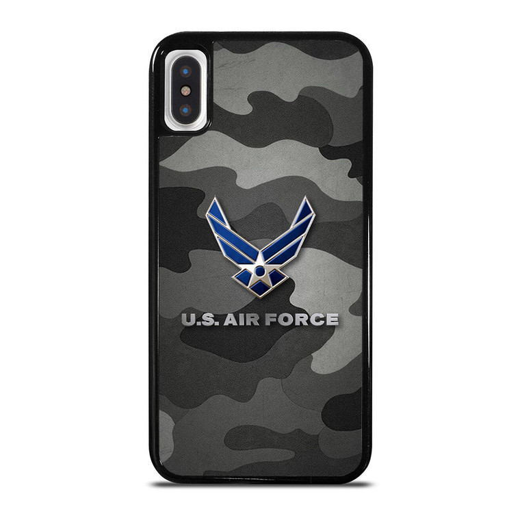 US AIR FORCE CAMO LOGO  iPhone X / XS Case Cover