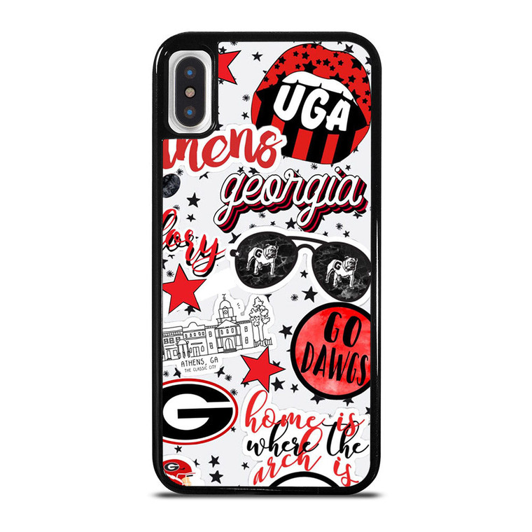 UNIVERSITY GEORGIA BULLDOGS UGA iPhone X / XS Case Cover