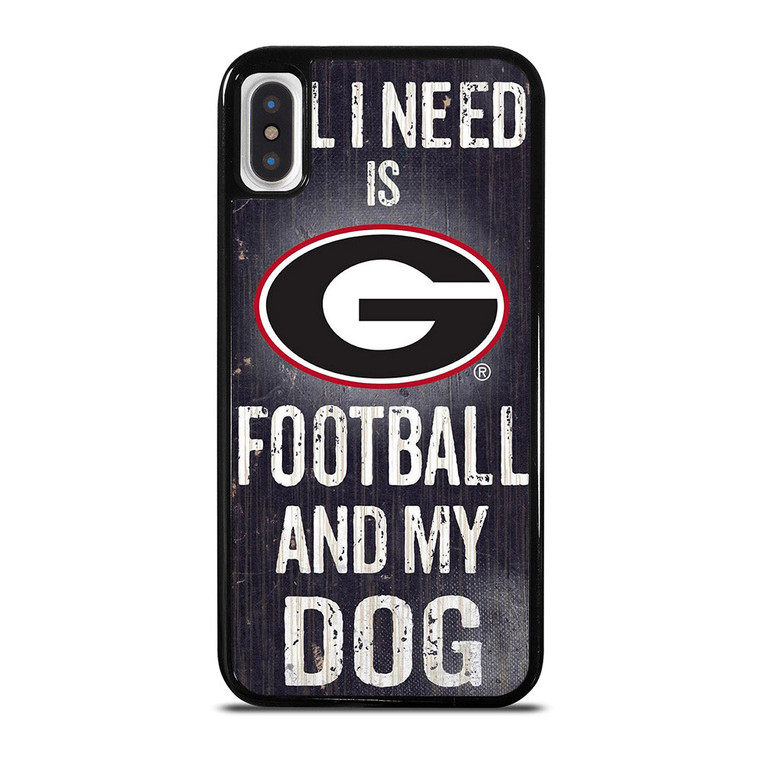 UNIVERSITY GEORGIA BULLDOGS 5 iPhone X / XS Case Cover