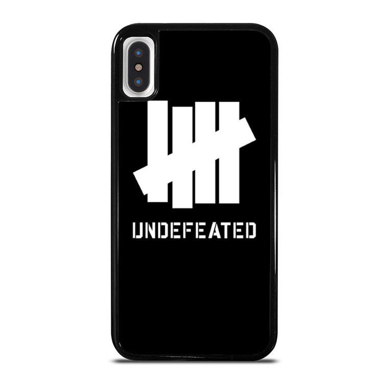 UNDEFEATED BLACK LOGO iPhone X / XS Case Cover UNDEFEATED BLACK LOGO iPhone X / XS Case Cover