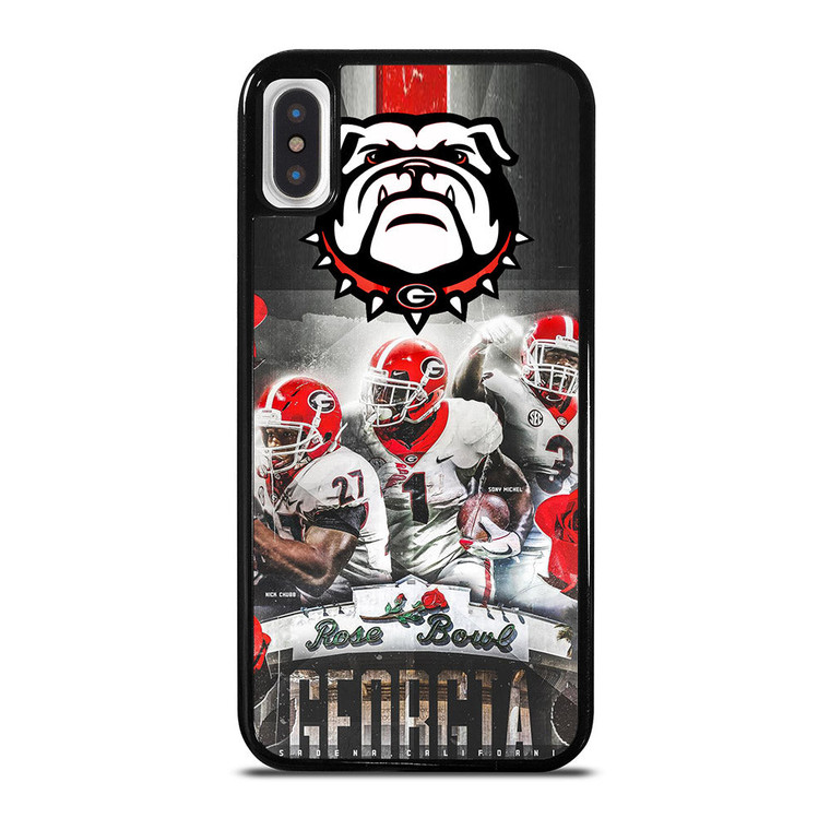 UGA GEORGIA BULLDOGS ROSE BOWL iPhone X / XS Case Cover